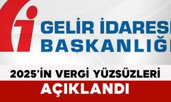 2025’in Vergi Yüzsüzleri Açıklandı