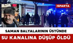 9 metre yükseklikten su kanalına düşen şahıs hayatını kaybetti