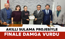 Akıllı Sulama Projesiyle Finale Damga Vurdu