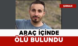 Araç içinde ölü bulundu