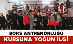 Boks Antrenörlüğü Kursuna Yoğun İlgi