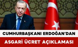 Cumhurbaşkanı Erdoğan’dan Asgari Ücret Açıklaması