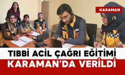 “Doğru Analiz, Hızlı Müdahale”: 112 Personeline Tıbbi Acil Çağrı Eğitimi