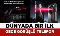 Dünyada bir ilk 50 metre gece görüşlü telefon FOSSiBOT F113 duyuruldu