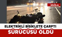 Elektrikli bisiklete çarptı: 1 ölü