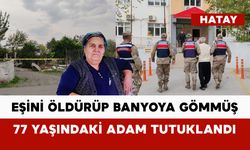 Eşini öldürüp banyoya gömen koca tutuklandı