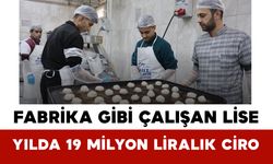 Fabrika Gibi Çalışan Lise: Yılda 19 Milyon Liralık Ciro