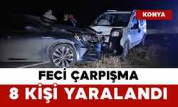 Feci Çarpışma: 8 Kişi Yaralandı