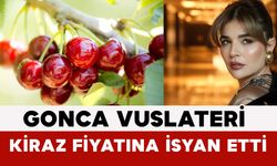 Gonca Vuslateri Kiraz Fiyatına İsyan Etti