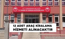 12 ADET ARAÇ KİRALAMA HİZMETİ ALINACAKTIR