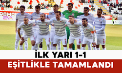 İlk Yarı 1-1 Eşitlikle Tamamlandı