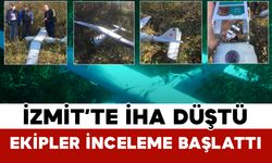 İzmit’te İHA Düştü: Ekipler İnceleme Başlattı