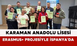 Karaman Anadolu Lisesi Erasmus+ Projesiyle İspanya’da