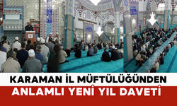 Karaman İl Müftülüğünden Anlamlı Yeni Yıl Daveti