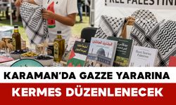 Karaman’da Filistin’e Destek Kermesi Düzenlenecek