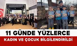 Karaman’da Jandarma 11 günde yüzlerce kadın ve çocuğu bilgilendirdi