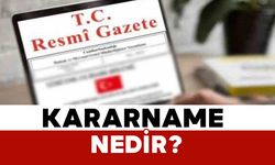 Kararname nedir?