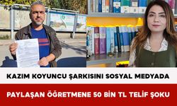 Kazım Koyuncu Şarkısını Sosyal Medyada Paylaşan Öğretmene 50 Bin TL Telif Şoku