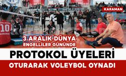 KMÜ'de Farkındalık Maçı: Protokol, Sporcularla Sahaya İndi