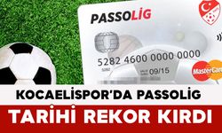 Kocaelispor’da Passolig Tarihi Rekor Kırdı
