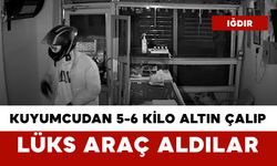 Kuyumcudan 5-6 Kilo Altın Çalıp Lüks Araç Aldılar