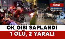 Lüks araç kamyona ok gibi saplandı: 1 ölü, 2 yaralı