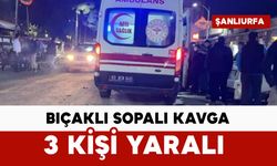 Manav esnafı arasında bıçaklı sopalı kavga: 3 yaralı