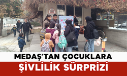 MEDAŞ’tan Çocuklara Şivlilik Sürprizi