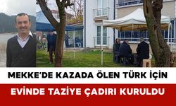 Mekke’de Kazada Ölen Türk İçin Evinde Taziye Çadırı Kuruldu
