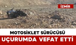 Motosiklet sürücüsü Demirci yolunda hayatını kaybetti
