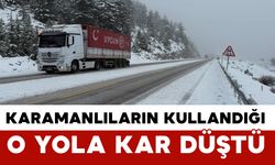 O yolda karı görenler akın akın bölgeye gitti