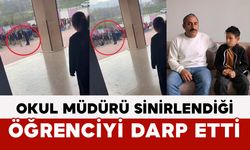 Okul Müdürü Sinirlendiği Öğrenciyi Darp Etti