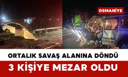 Otomobil ile hafif ticari araç çarpıştı: 3 ölü, 2 yaralı
