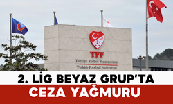 PFDK’dan 2. Lig Beyaz Grup’ta Ceza Yağmuru