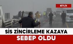 Sis zincirleme kazaya sebep oldu