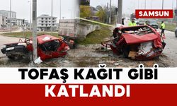 Tofaş kağıt gibi katlandı: 4 yaralı