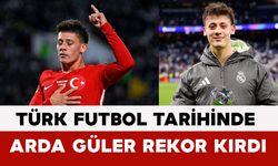 Türk Futbol Tarihinde Arda Güler Rekor Kırdı