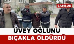 Üvey oğlunu bıçakla öldürdü