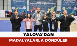 Yalova’dan Madalyalarla Döndüler