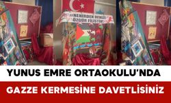 Yunus Emre Ortaokulu’nda Gazze Kermesine Davetlisiniz