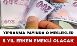 5 Yıl Erken Emeklilik Fırsatı: Yıpranma Payı Alan Meslekler
