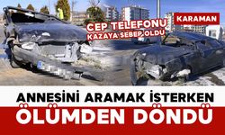 Annesini aramak isterken kaza yaptı: ölümden döndü