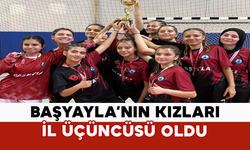 Başyayla’nın Kızları İl Üçüncüsü Oldu