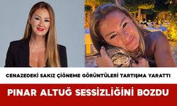 Cenazedeki Sakız Çiğneme Görüntüleri Tartışma Yarattı: Pınar Altuğ Sessizliğini Bozdu