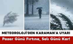 Derecenin Sıfır Altına İnmesine Hazır mısın Karaman?