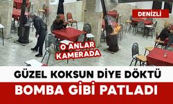 Güzel koksun diye döktü... Soba bomba gibi patladı