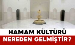 Hamam kültürü nereden gelmiştir?