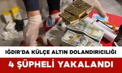 Iğdır’da Külçe Altın Dolandırıcılığı: 4 Şüpheli Yakalandı