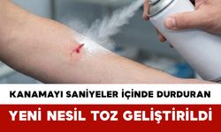 Kanamayı Saniyeler İçinde Durduran Yeni Nesil Toz Geliştirildi