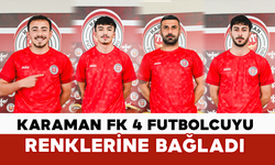 Karaman FK 4 Futbolcuyu Renklerine Bağladı